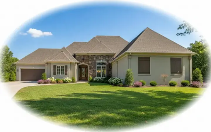 Traditional house plans 6-968 - front exterior, 2,922 sq ft, 3 bed, 3 bath house plans | Monster House Plans