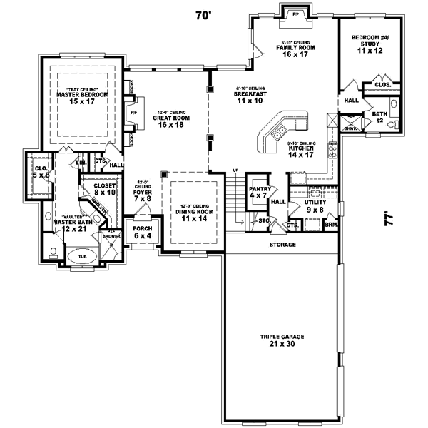 Main Floor Plan: 6-968