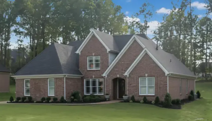Traditional house plans 6-970 - front exterior, 3,410 sq ft, 4 bed, 3 bath house plans | Monster House Plans