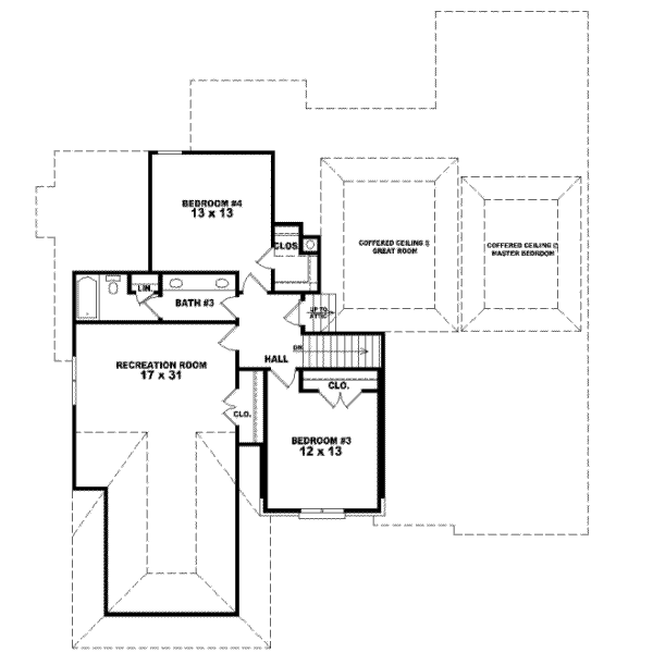 Upper/Second Floor Plan: 6-970