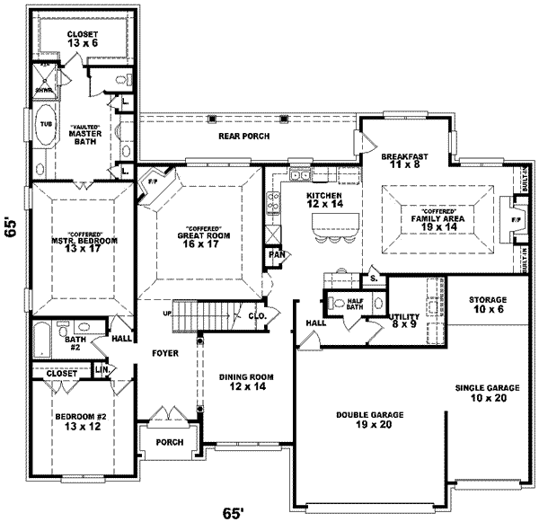 Main Floor Plan: 6-971
