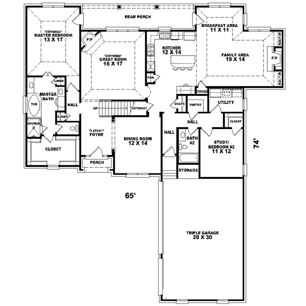 Main Floor Plan: 6-973