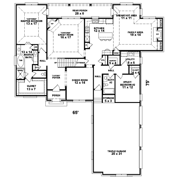 Main Floor Plan: 6-975