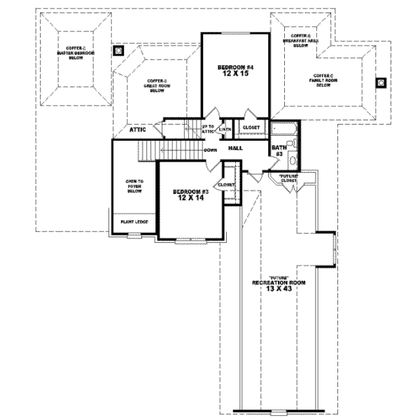 Upper/Second Floor Plan: 6-978