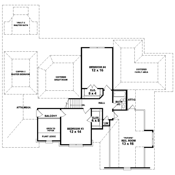 Upper/Second Floor Plan: 6-979