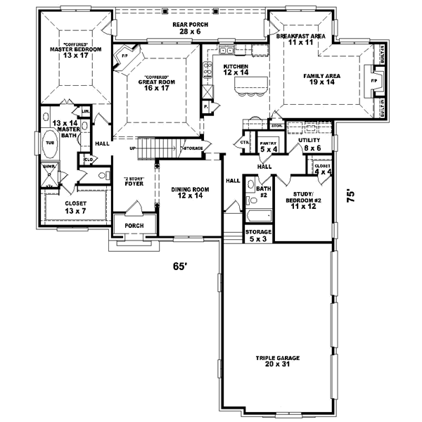 Main Floor Plan: 6-981