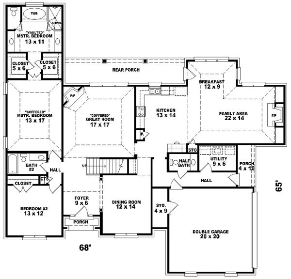 Main Floor Plan: 6-982