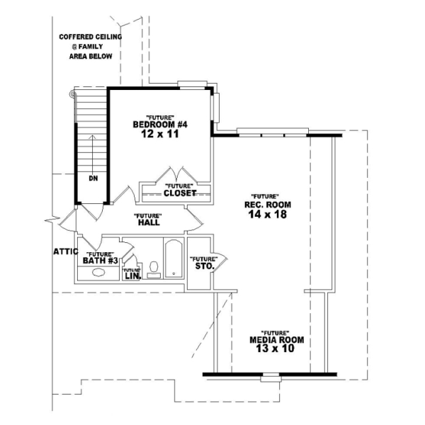 Upper/Second Floor Plan: 6-983