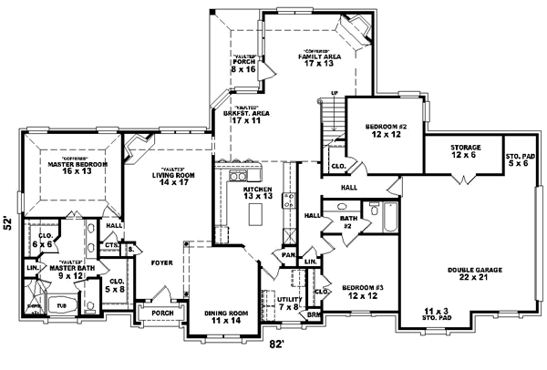 Main Floor Plan: 6-986
