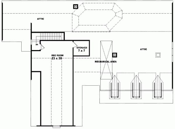 Upper/Second Floor Plan: 6-992