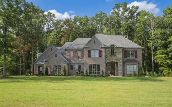 European house plans 6-993 - front exterior, 4,005 sq ft, 4 bed, 3 bath house plans | Monster House Plans