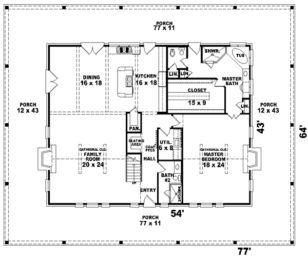 Main Floor Plan: 6-995