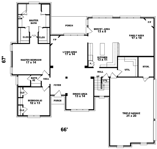 Main Floor Plan: 6-997