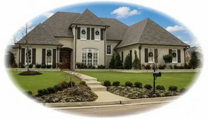 Traditional house plans 6-998 - front exterior, 3,985 sq ft, 5 bed, 4 bath house plans | Monster House Plans