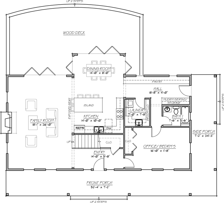 Main Floor Plan: 60-101