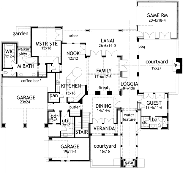 Main Floor Plan: 61-109
