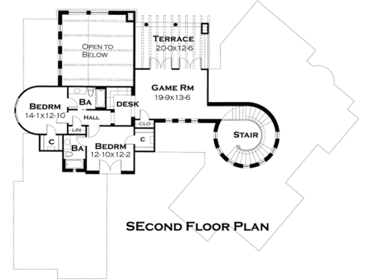 Upper/Second Floor Plan:61-118