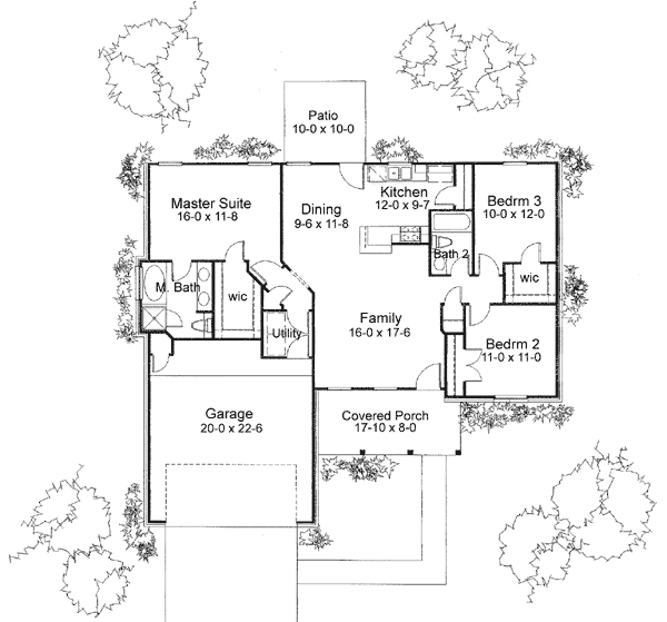 Main Floor Plan: 61-126