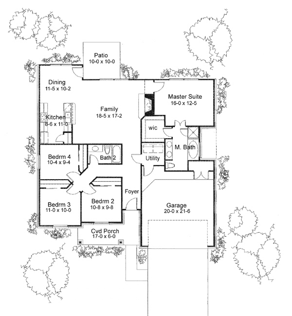 Main Floor Plan: 61-129