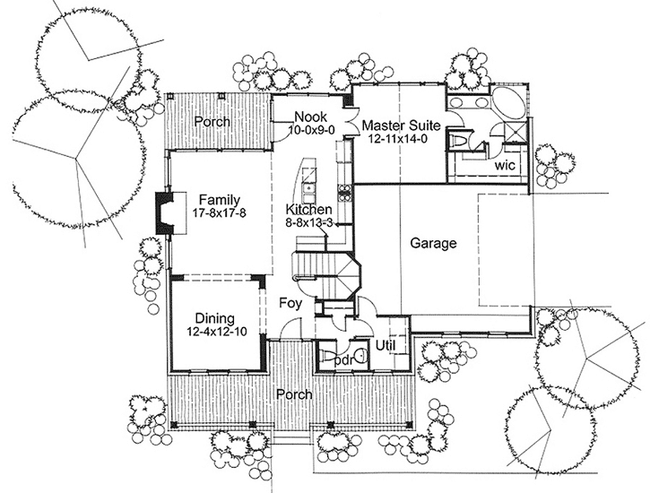 Main Floor Plan: 61-133