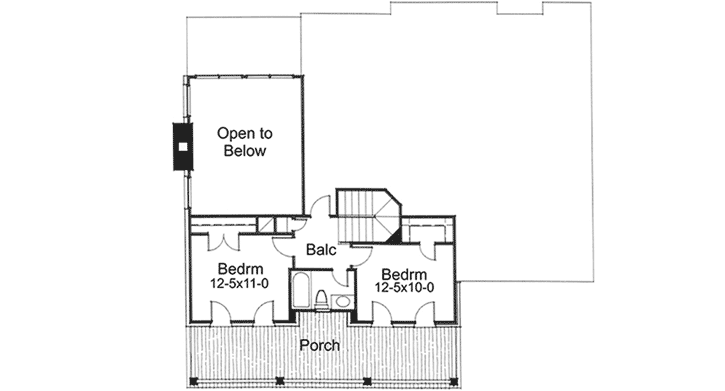 Upper/Second Floor Plan:61-133