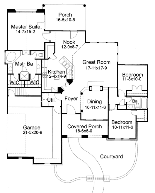 Main Floor Plan: 61-136