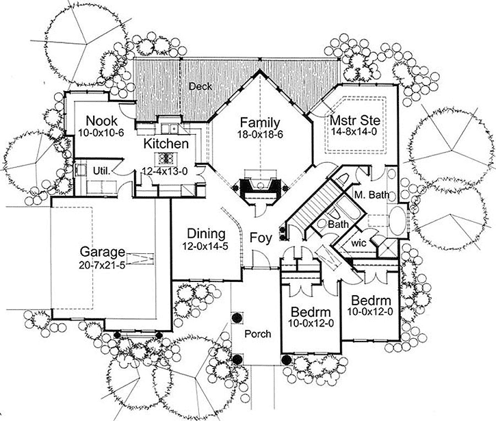 Main Floor Plan: 61-137
