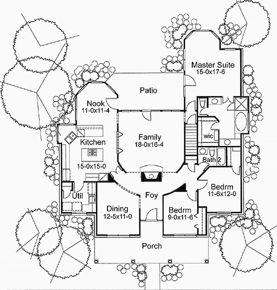 Main Floor Plan: 61-142