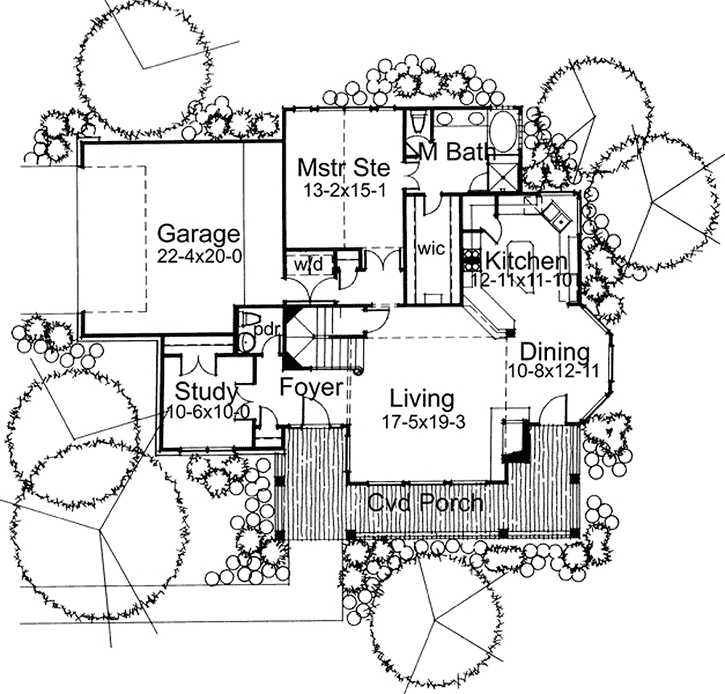 Main Floor Plan: 61-143