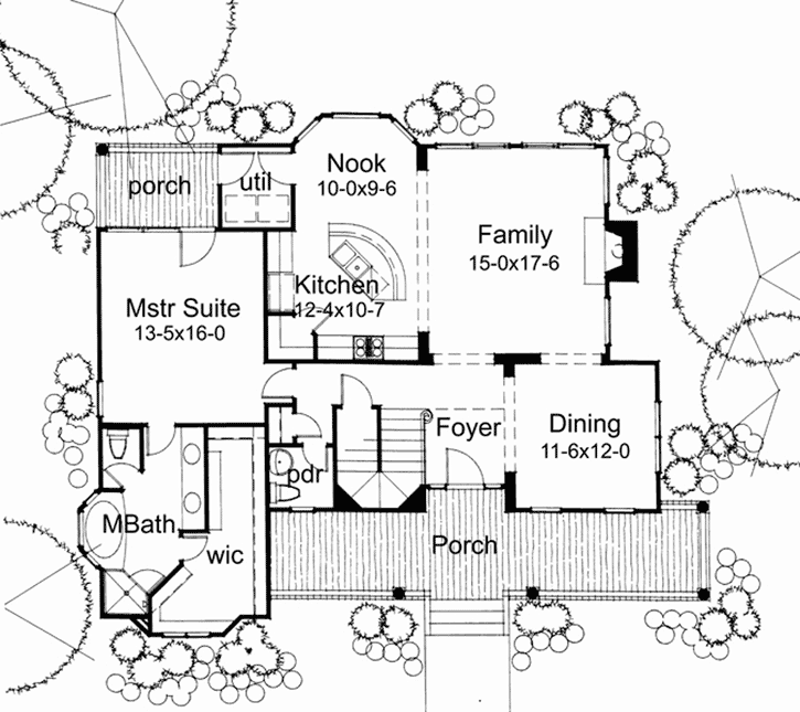 Main Floor Plan: 61-144