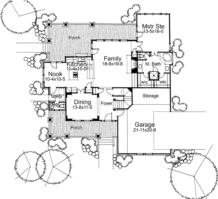 Main Floor Plan: 61-145
