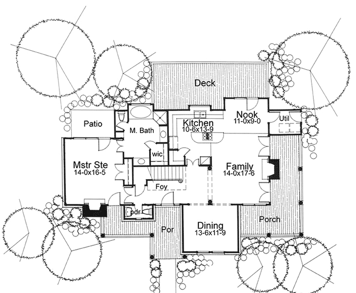 Main Floor Plan: 61-146