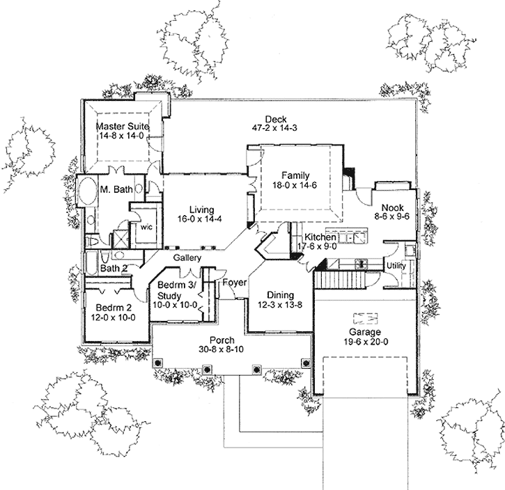 Main Floor Plan: 61-149