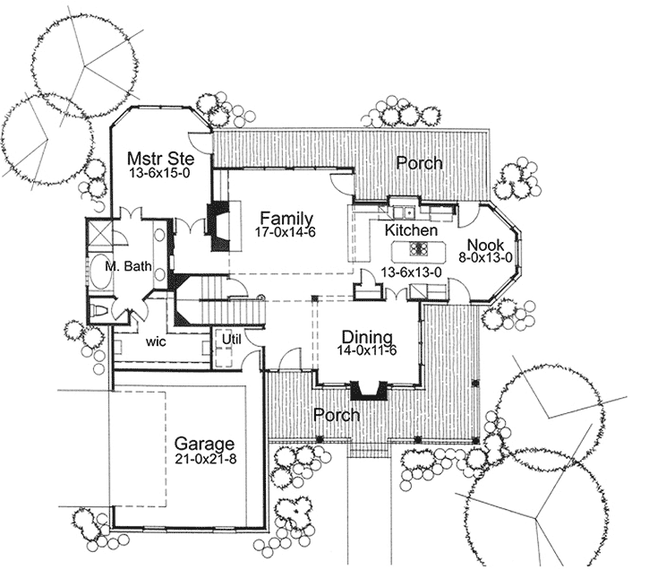 Main Floor Plan: 61-151