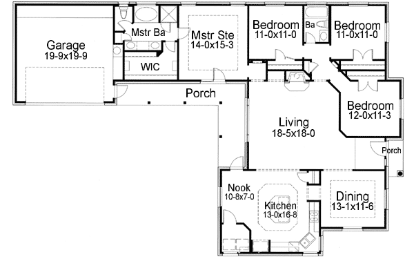 Main Floor Plan: 61-152