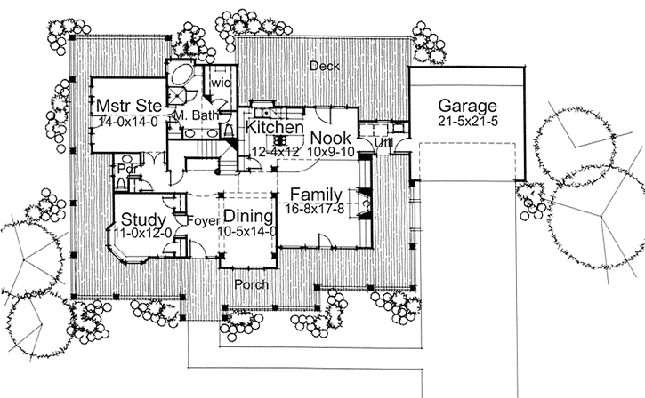 Main Floor Plan: 61-154