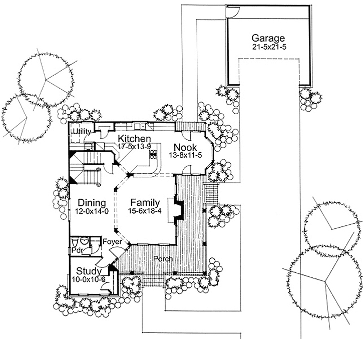 Main Floor Plan: 61-156