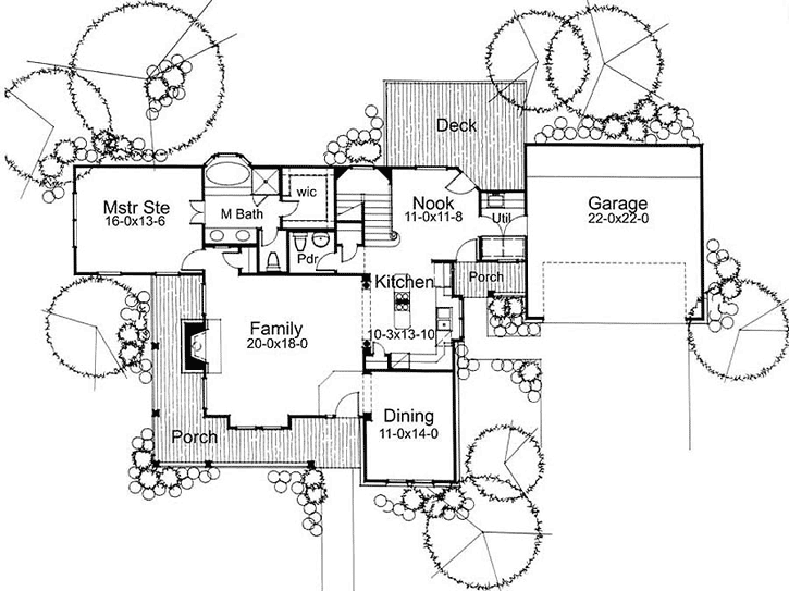 Main Floor Plan: 61-157