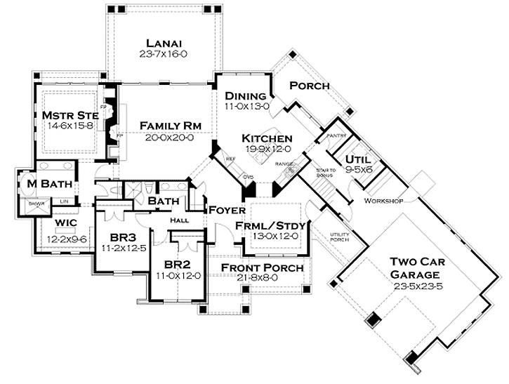 Main Floor Plan: 61-161