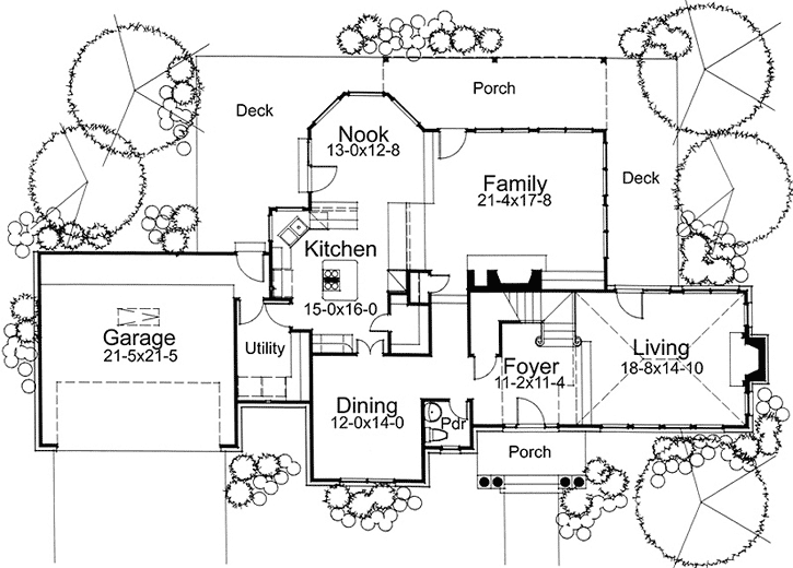 Main Floor Plan: 61-168