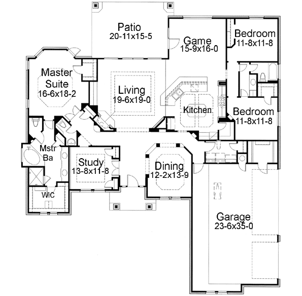 Main Floor Plan: 61-170