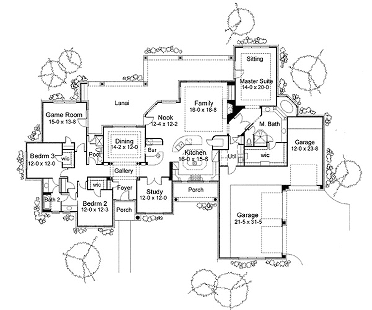 Main Floor Plan: 61-176