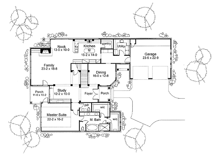 Main Floor Plan: 61-181