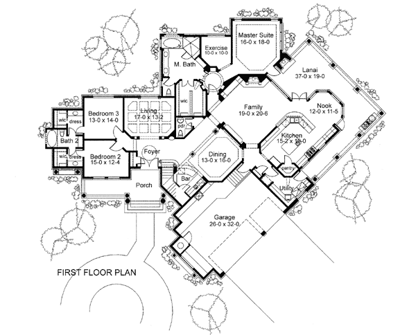 Main Floor Plan: 61-183