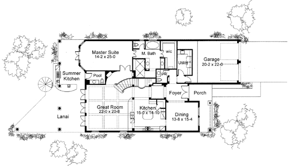 Main Floor Plan: 61-185