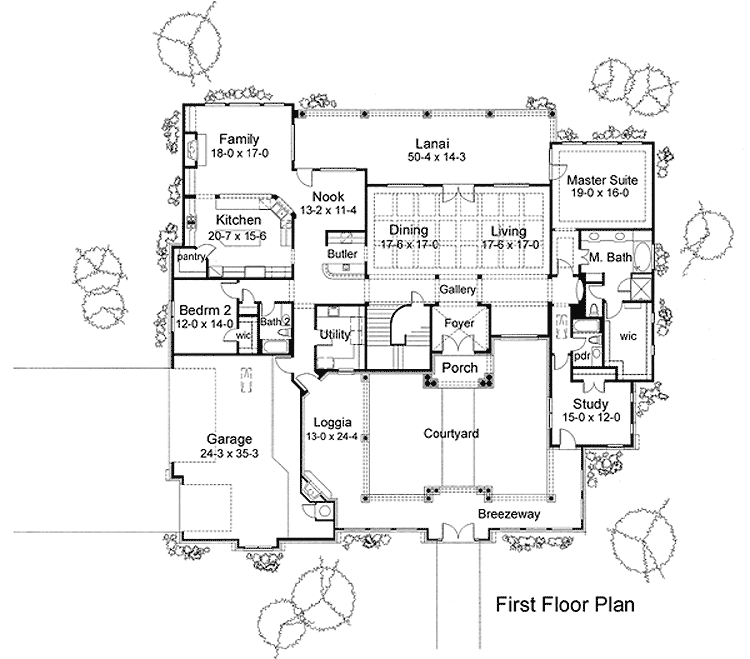 Main Floor Plan: 61-187