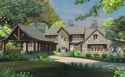 House Plans With Breezeway