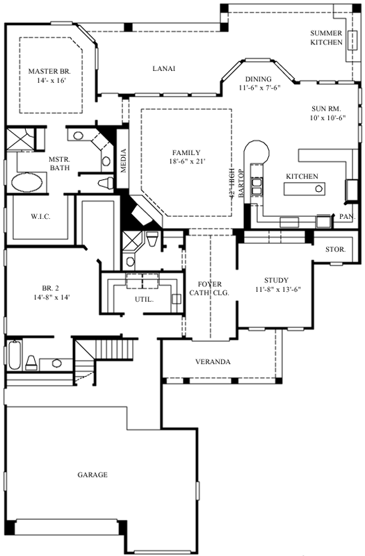 Main Floor Plan: 62-106