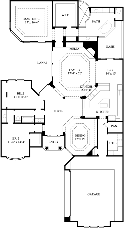 Main Floor Plan: 62-110