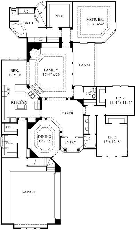 Main Floor Plan: 62-111